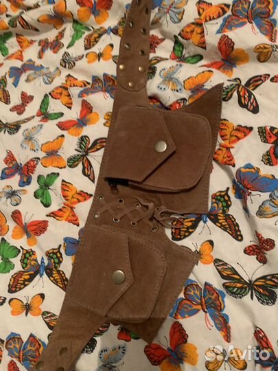 Ремень женский кожаный