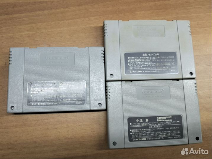 Картриджи super Nintendo Famicom