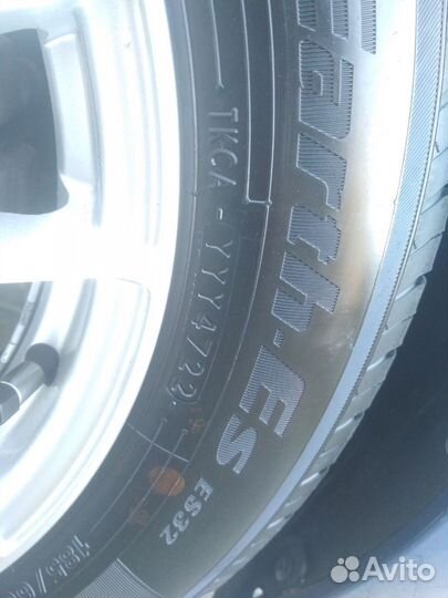 Диски литые r 15 / 5*100 с резиной на Rapid, Polo