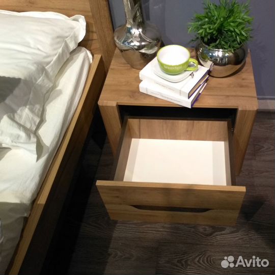 Тумба прикроватная афина-З дуб крафт (0071681421)