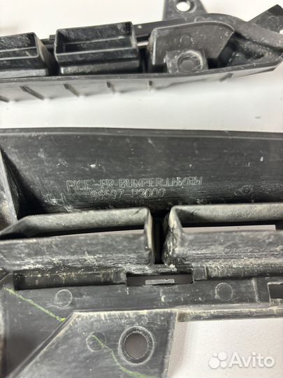 Дефлекторы бампера kia sorento 4