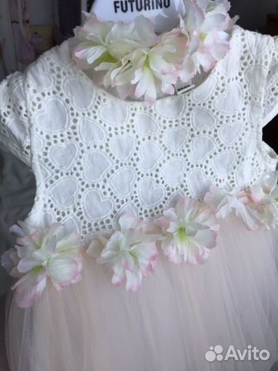 Платье для девочки от 6 месяцев до 1года