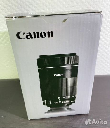 Canon EF-S 55-250mm f/4-5.6 IS STM(Новый-Гарантия)
