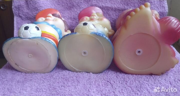 Резиновые игрушки совпластитал