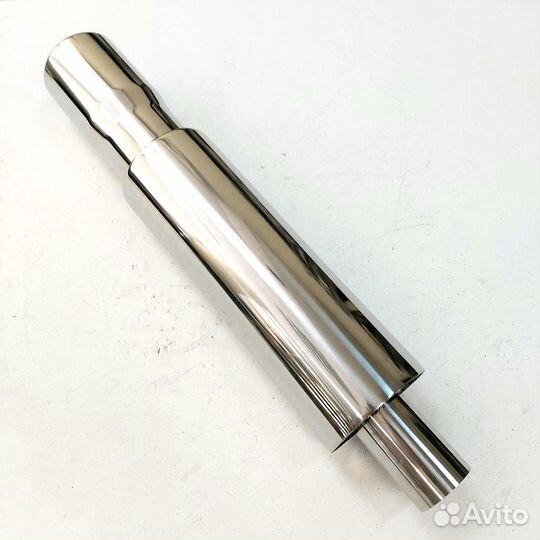 Глушитель банка бочка прямоток универсальный