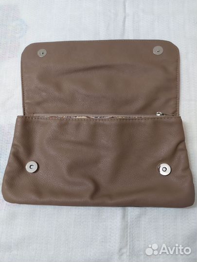 Женская сумка кожаная клатч