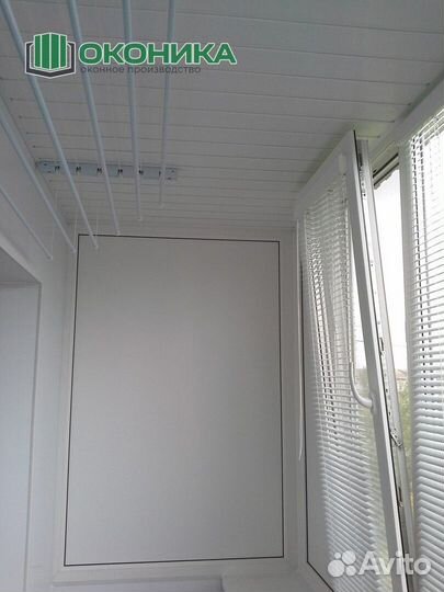 Отделка балконов под ключ