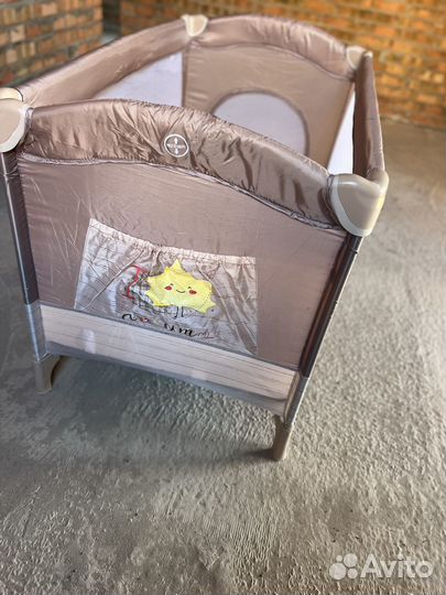 Манеж кровать babyton