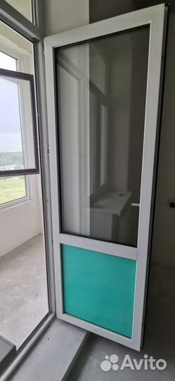 Балконный блок с дверью