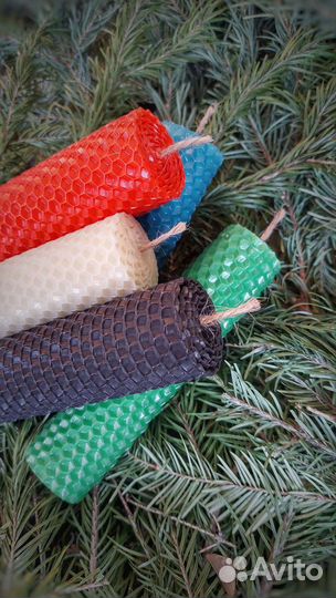 Свечи из вощины набор