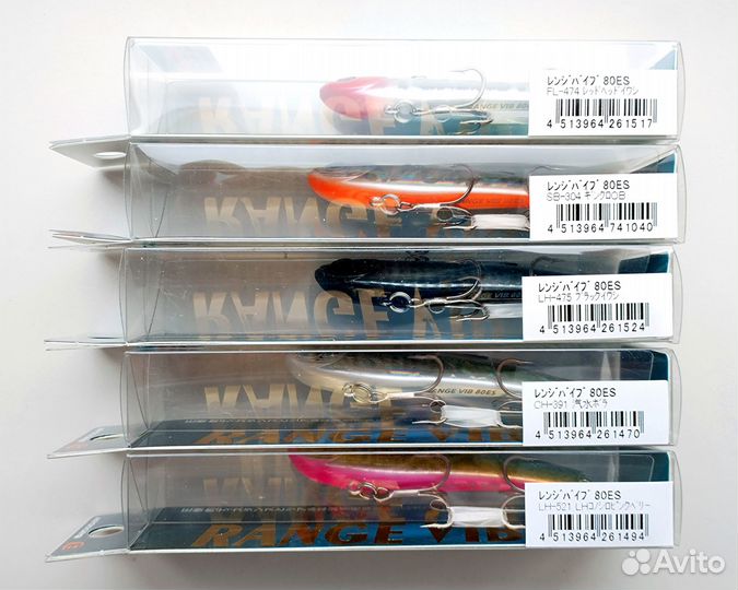 Вибы Bassday Range Vib 80ES (9 цветов). Оригинал