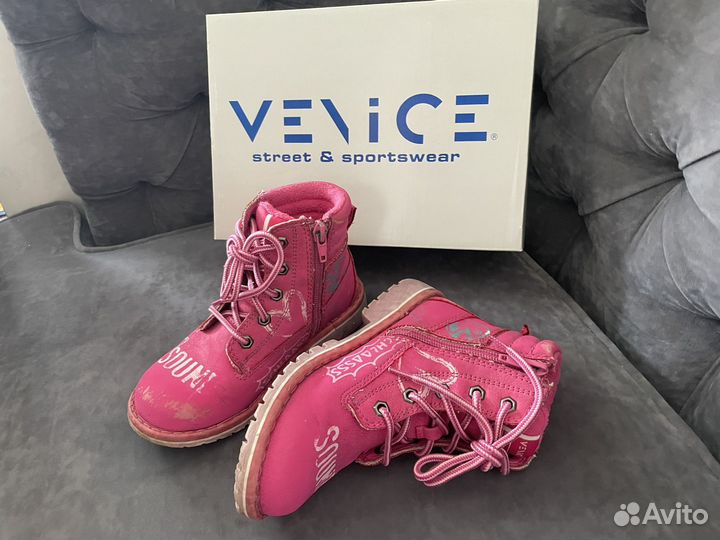 Ботинки Venice демисезонные девочки р. 29