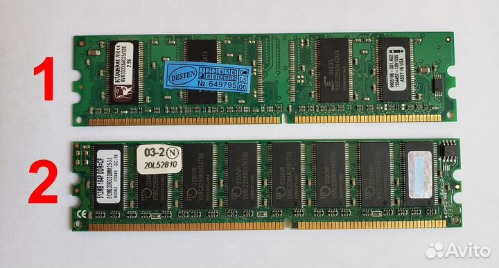 PC2700 DDR sdram Kingston Transcend