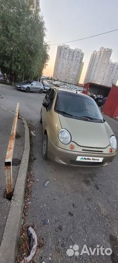 Daewoo Matiz 0.8 AT, 2007, битый, 208 561 км