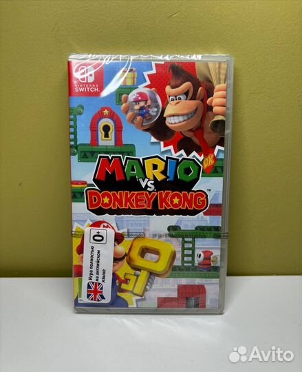 Игра Mario vs. Donkey Kong”на Nintendo Switch