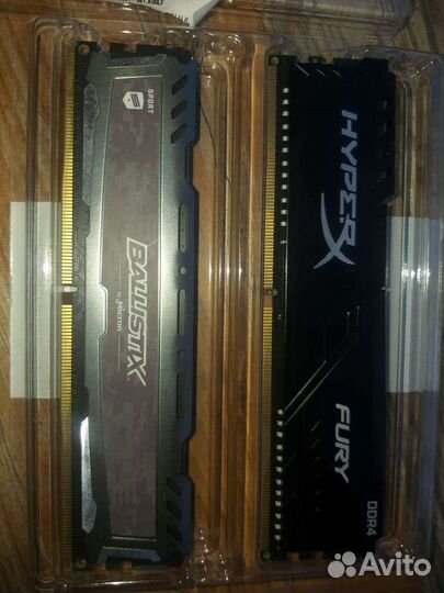 Оперативная память ddr4 12gb(4gb+8gb) 2400