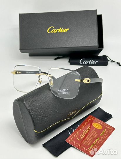 Солнцезащитные очки cartier хамелеон