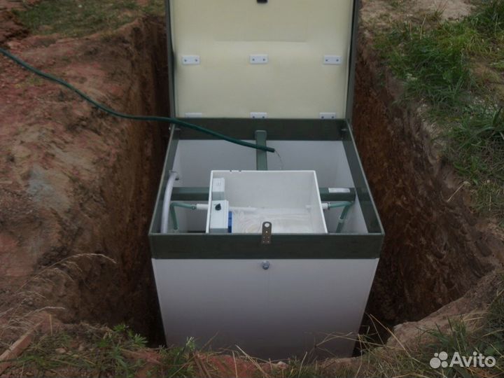 Септик био Альфа 5 с переливом