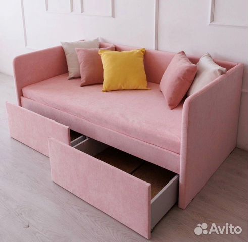 Детская кровать мягкая