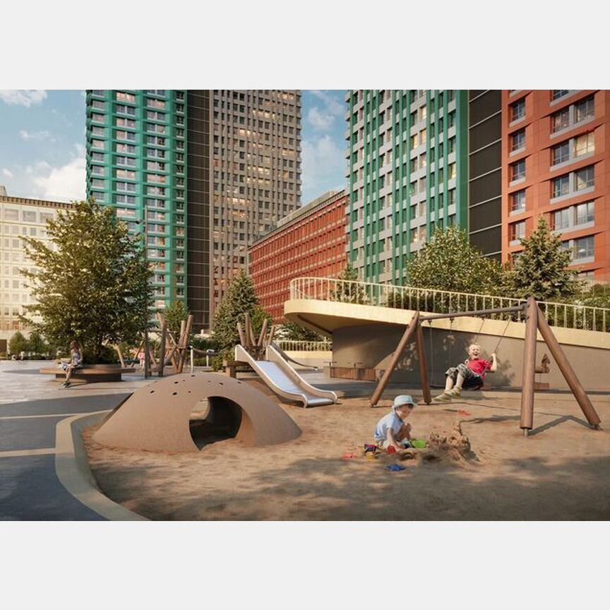 2-к. квартира, 62 м², 32/35 эт.