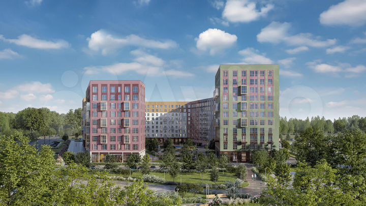 3-к. квартира, 66,4 м², 2/9 эт.