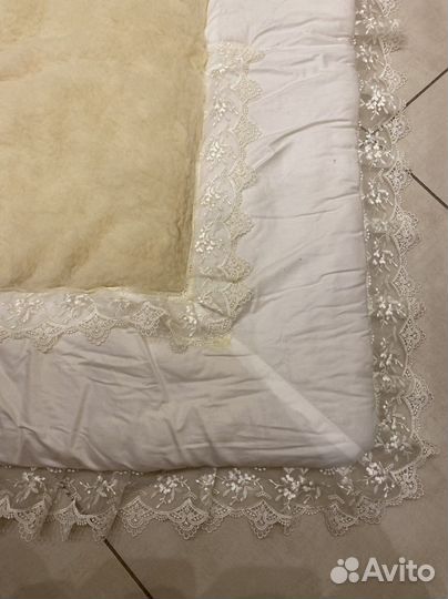 Зимний конверт-одеяло на выписку с шерстью