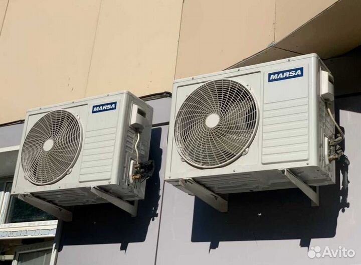 Кондиционер с установкой, сплит-система