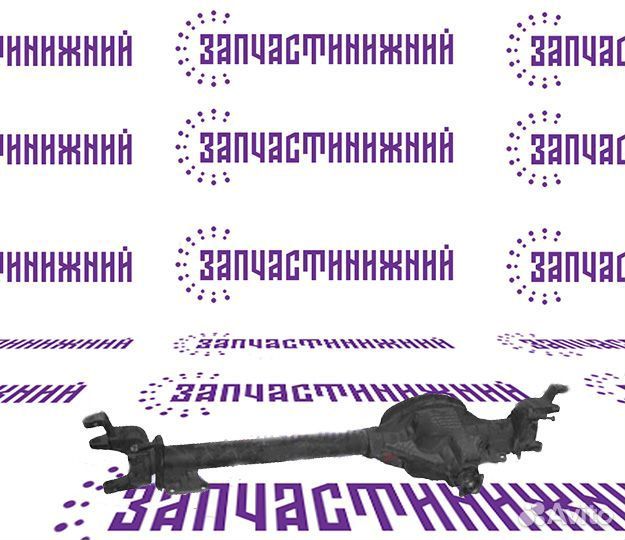 Картер переднего моста газ 33027 4x4