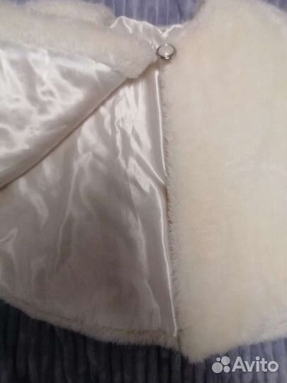 Свадебная меховая накидка на любой размер