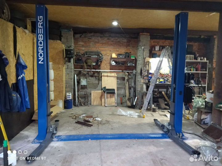 Установка монтаж и демонтаж подъёмников для авто