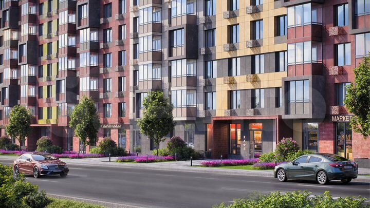 2-к. квартира, 36,1 м², 14/18 эт.