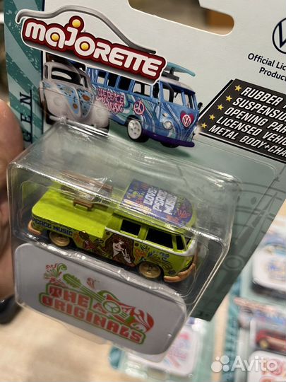 Majorette Volkswagen Golf Transporter T1 Beetle