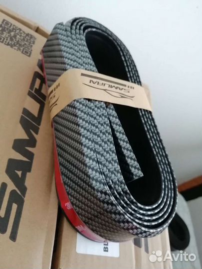 Универсальная губа на бампер