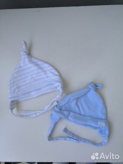 Шапочки Mothercare на 3-6 месяцев