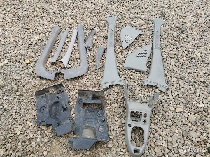 Пластиковые накладки салона Renault Symbol Clio