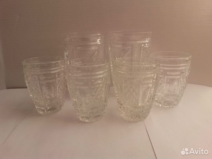 Хрустальные стаканы СССР
