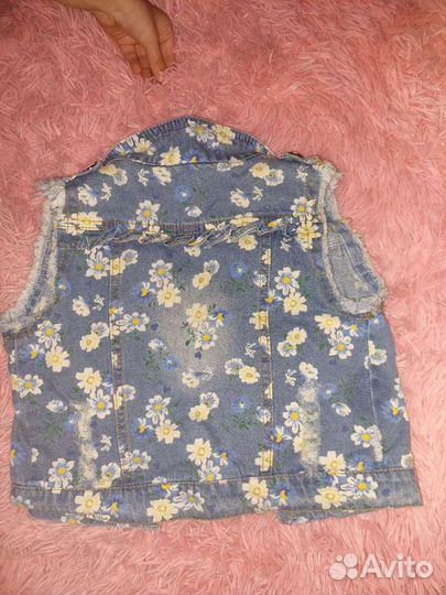 Жилетка для девочки 104-110