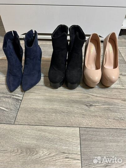 Ботильоны, туфли