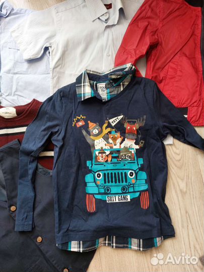 Вещи на мальчика пакетом 6-7 лет