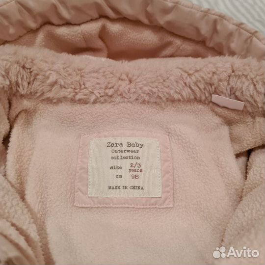 Курточка детская zara baby на 2-3 года