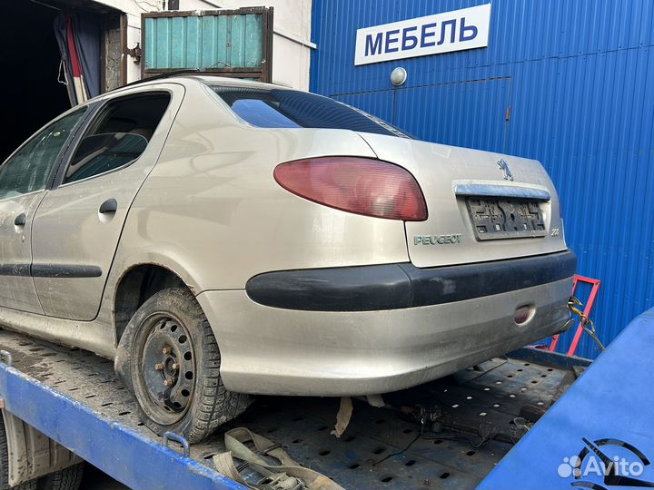 Разбор peugeot 206 1.4