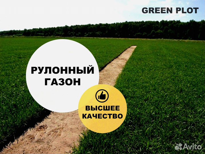 Рулонный газон с автополивом