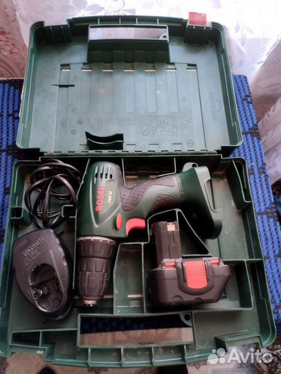 Шуруповерт bosch 12v