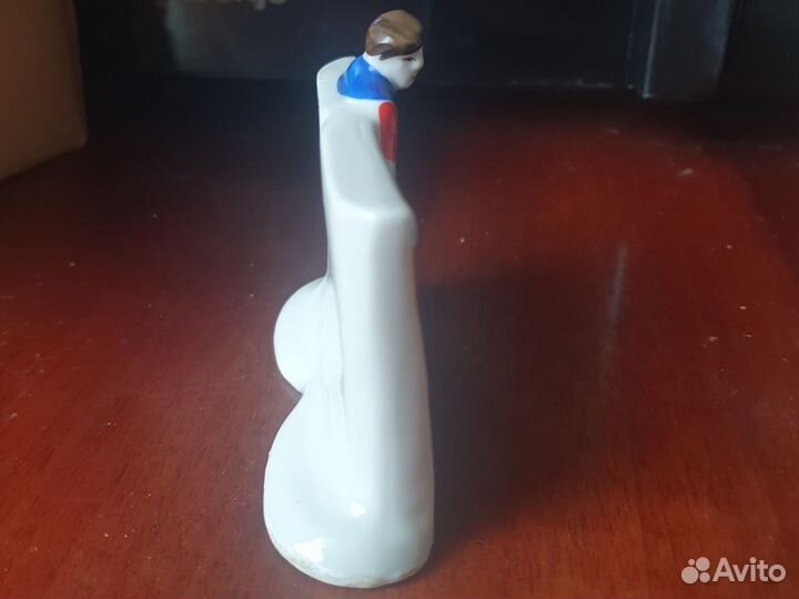 Статуэтка фарфор СССР вратарьтретьяк