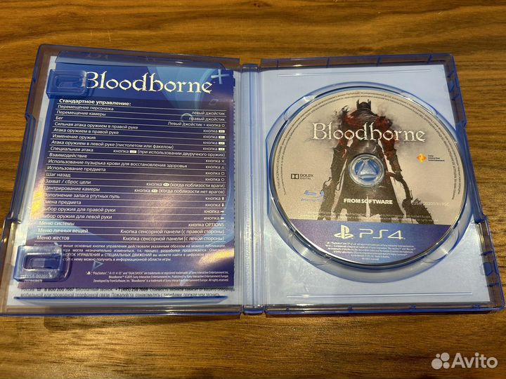 Bloodborne ps4 диск