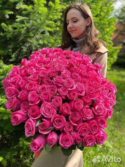 Роза Голландская. Букет под заказ