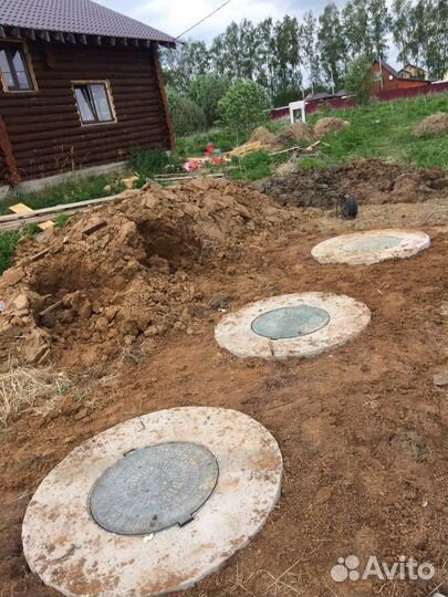 Чистка выгребных ям, устранение засоров и т.д