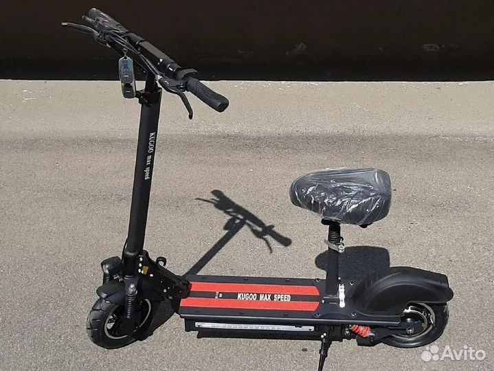 Самокат взрослый электрический kugoo maxspeed