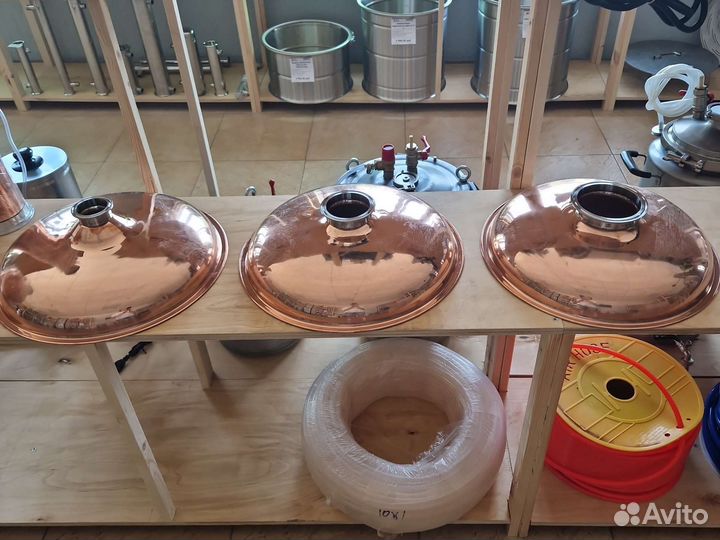 Крышка медная для куба 37 литров