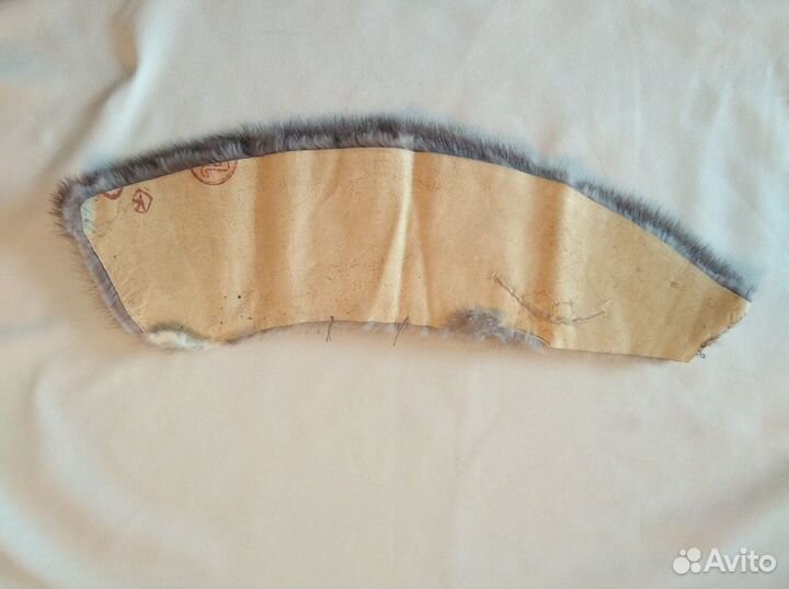 Воротники из норки и овчины натуральные шапка